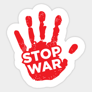 Stop War Sticker